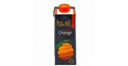 PICK N PEEL PURE FRUIT JUICE TETRA ORANGE 250ML - Bulkbox Wholesale