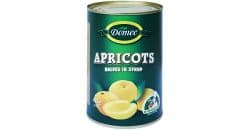DOMEE APRICOT HALVES IN SYRUP 425G - Bulkbox Wholesale