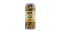 SANTA MARIA GREEN PITTED OLIVES 345G - Bulkbox Wholesale