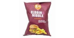 ELBBIN AND NIBBLE POTATO CHIPSTICKS CHEESE BURGER 70G - Bulkbox Wholesale