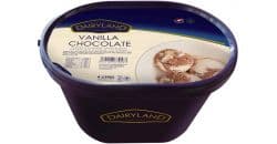 DAIRYLAND VANILLA/CHOCOLATE ICE CREAM 4L - Bulkbox Wholesale