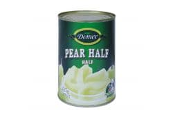 DOMEE PEAR HALVES IN SYRUP 425G - Bulkbox Wholesale