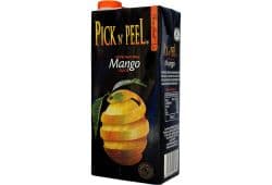 PICK N PEEL PURE FRUIT JUICE TETRA MANGO 1L - Bulkbox Wholesale