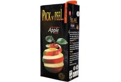 PICK N PEEL PURE FRUIT JUICE TETRA APPLE 1L - Bulkbox Wholesale
