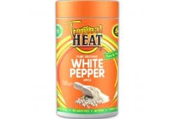 TROPICAL HEAT WHITE PEPPER GROUND 100G - Bulkbox Wholesale