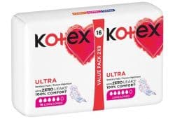 KOTEX ULTRATHIN SANITARY PADS SUPER DUOS 16'S - Bulkbox Wholesale