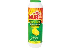 NURU SCOURING POWDER LEMON FRESH BOTTLE 500G - Bulkbox Wholesale