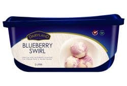 DAIRYLAND BLUEBERRY SWIRL ICE CREAM 4L - Bulkbox Wholesale