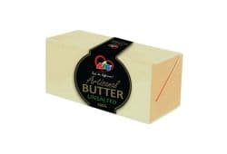 BIO ARTISANAL BUTTER UNSALTED 500G - Bulkbox Wholesale