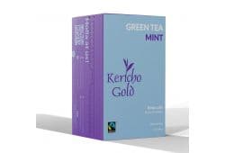 KERICHO GOLD ATTITUDE TEA GREEN TEA MINT ENVELOPE TEA BAGS 25'S - Bulkbox Wholesale
