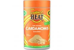TROPICAL HEAT CARDAMOMS GROUND 100G - Bulkbox Wholesale