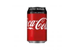 COKE ZERO SODA CAN 330ML - Bulkbox Wholesale