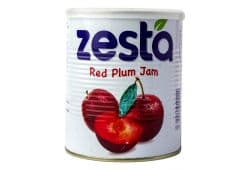 ZESTA RED PLUM JAM TIN - Bulkbox Wholesale