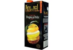 PICK N PEEL PURE FRUIT JUICE TETRA TROPICAL MIX 1L - Bulkbox Wholesale