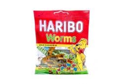 HARIBO WORMS 80G - Bulkbox Wholesale