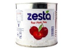 ZESTA RED PLUM JAM TIN 1KG - Bulkbox Wholesale