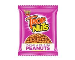 TROPNUTS MASALA BHAJIA PEANUTS 12X50G - Bulkbox Wholesale