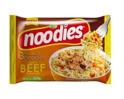 NOODIES INSTANT NOODLES BEEF 120G - Bulkbox Wholesale