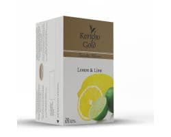 KERICHO GOLD SPECIALITY INFUSIONS LEMON & LIME ENVELOPE TEA BAGS 20'S - Bulkbox Wholesale