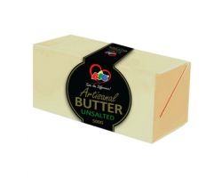 BIO ARTISANAL BUTTER UNSALTED 500G - Bulkbox Wholesale