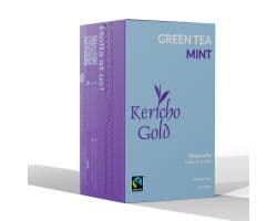 KERICHO GOLD ATTITUDE TEA GREEN TEA MINT ENVELOPE TEA BAGS 25'S - Bulkbox Wholesale