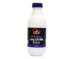 BIO WHOLE LONG LIFE MILK  1L - Bulkbox Wholesale