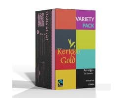 KERICHO GOLD ATTITUDE TEA VARIETY PACK ENVELOPE TEA BAGS 25'S - Bulkbox Wholesale