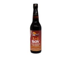 CHAIN KWO DARK SUPERIOR SOY SAUCE 623ML - Bulkbox Wholesale