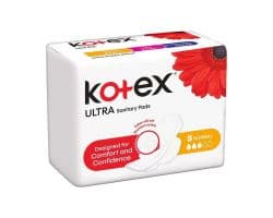 KOTEX ULTRATHIN SANITARY PADS SUPER 8'S - Bulkbox Wholesale