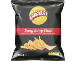 KRACKLES POTATO CRISPS BANG BANG CHILLI - Bulkbox Wholesale