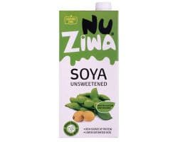 NUZIWA SOYA MILK UNSWEETENED - Bulkbox Wholesale