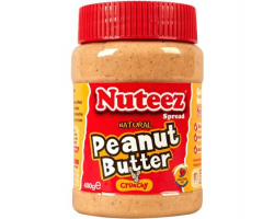 NUTEEZ PEANUT BUTTER CRUNCHY - Bulkbox Wholesale