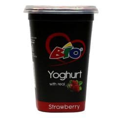 BIO YOGHURT STRAWBERRY 12X150ML - Bulkbox Wholesale