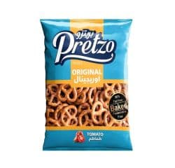 PRETZO PRETZEL ORIGINAL TOMATO 30X25G - Bulkbox Wholesale