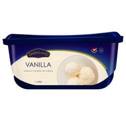 DAIRYLAND VANILLA ICE CREAM 1X1L - Bulkbox Wholesale