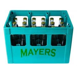 MAYERS NATURAL SPRING WATER SPARKLING GLASS 24X330ML - Bulkbox Wholesale