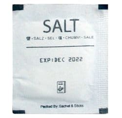 SALT SACHETS 1000X1.75G - Bulkbox Wholesale