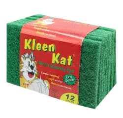 KLEEN KAT SCOURING PAD VALUE PACK 16X12PACK - Bulkbox Wholesale