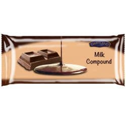 DAIRYLAND MILK COMPOUND CHOCOLATE CATERING PACK 2X2.5KG - Bulkbox Wholesale