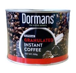 DORMANS INSTANT GRANULATED COFFEE 3X100G - Bulkbox Wholesale