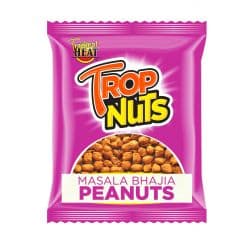 TROPNUTS MASALA BHAJIA PEANUTS 12X50G - Bulkbox Wholesale