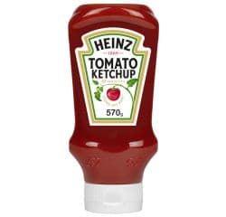 HEINZ SQUEEZY TOMATO KETCHUP 5X570G - Bulkbox Wholesale