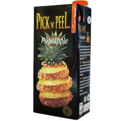 PICK N PEEL PURE FRUIT JUICE TETRA PINEAPPLE 12X1L - Bulkbox Wholesale