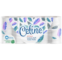 CELINE PREMIUM TOILET TISSUE 4X10S - Bulkbox Wholesale