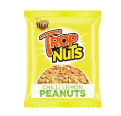 TROPNUTS CHILLI LEMON PEANUTS 12X50G - Bulkbox Wholesale