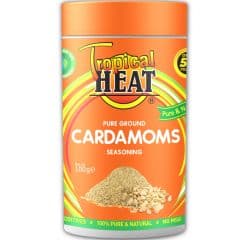 TROPICAL HEAT CARDAMOMS GROUND 6X100G - Bulkbox Wholesale