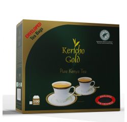 KERICHO GOLD ENVELOPE TEA BAGS 6X   100'S - Bulkbox Wholesale