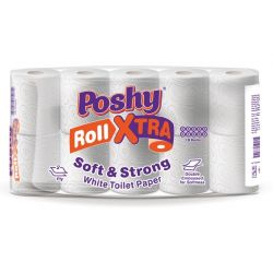 POSHY ROLL XTRA TOILET TISSUE UNWRAPPED 4X10S - Bulkbox Wholesale