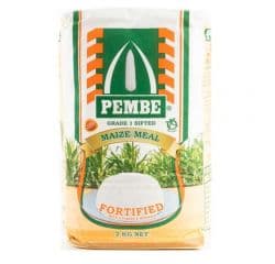 PEMBE MAIZE FLOUR 12X2KG - Bulkbox Wholesale