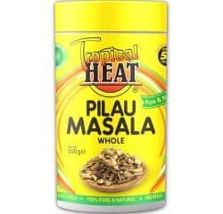 TROPICAL HEAT PILAU MASALA WHOLE 6X100G - Bulkbox Wholesale